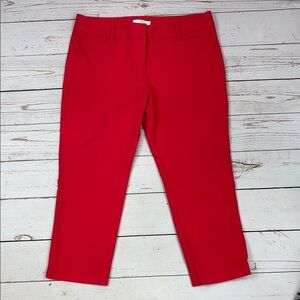 LOFT Vibrant Coral Trousers